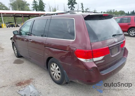 2008 Honda Odyssey Ex-L из США, поврежденный, VIN 5FNRL38738B004459